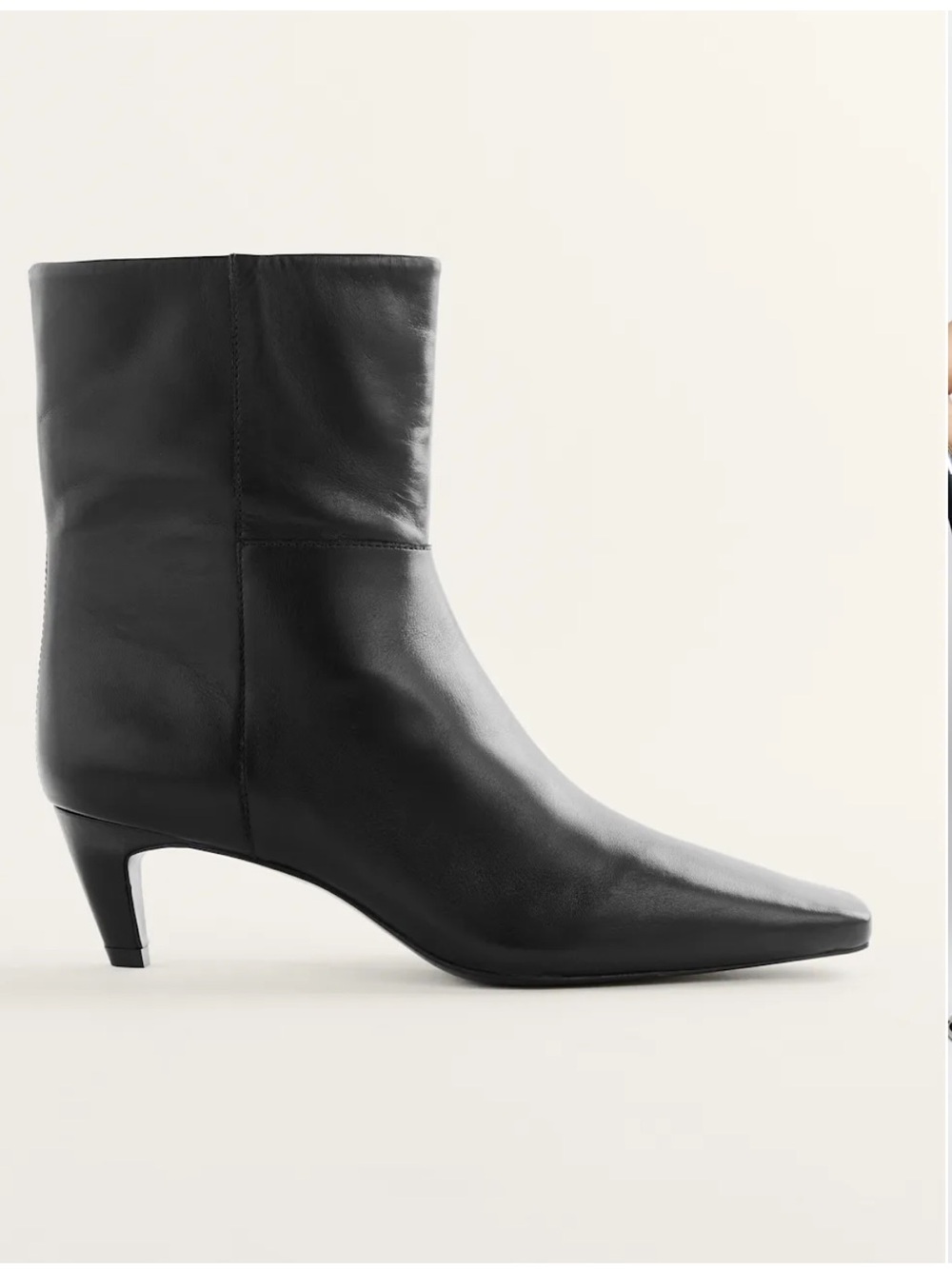 Black Ramona Reformation Ankle boots